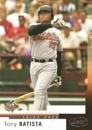 2004 Leaf #12 Tony Batista