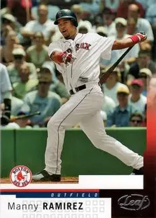 2004 Leaf #15 Manny Ramirez