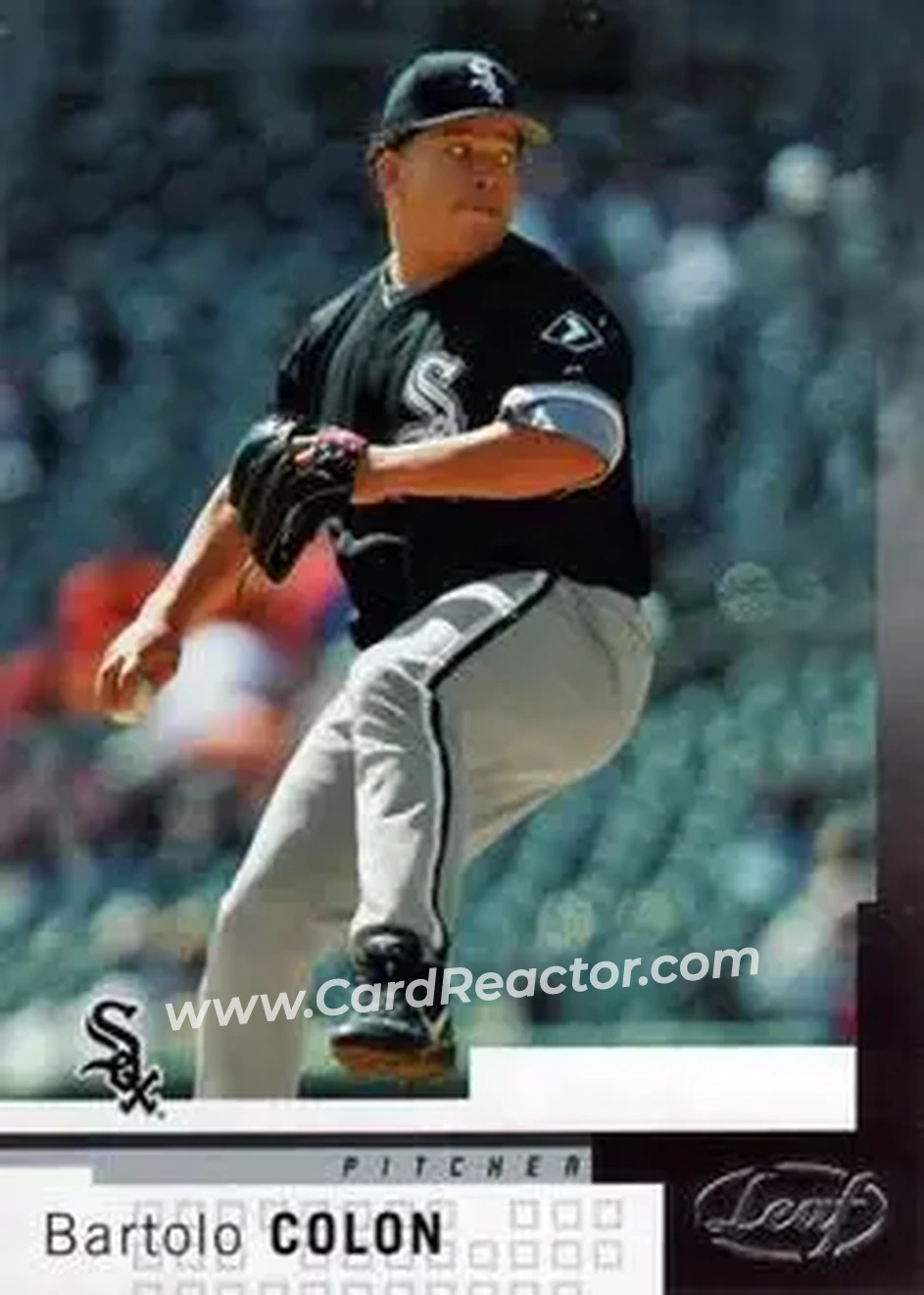 2004 Leaf #19 - Bartolo Colon - Chicago White Sox - Front