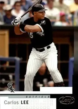 2004 Leaf #20 Carlos Lee
