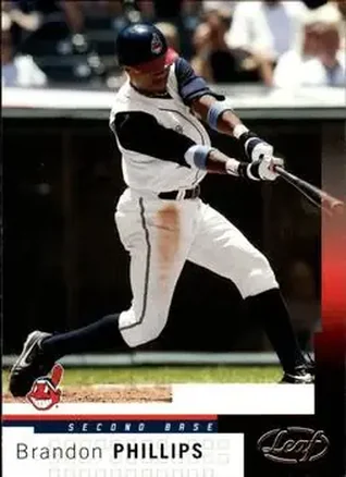 2004 Leaf #27 - Brandon Phillips - Cleveland Indians