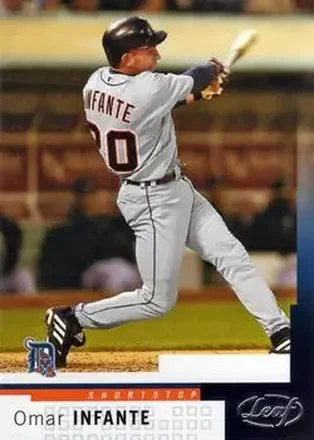 2004 Leaf #35 - Omar Infante - Detroit Tigers