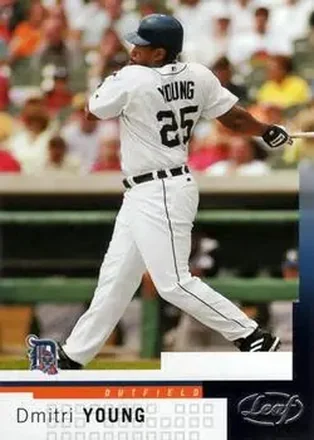 2004 Leaf #36 - Dmitri Young - Detroit Tigers