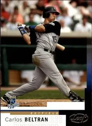 2004 Leaf #39 Carlos Beltran