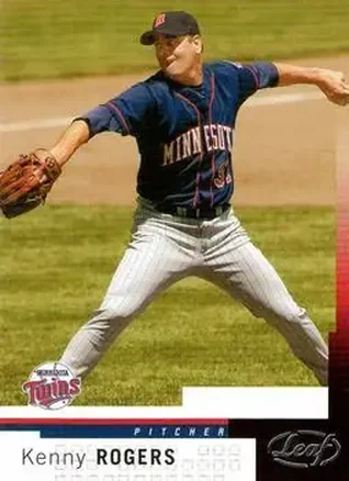 2004 Leaf #50 - Kenny Rogers - Minnesota Twins