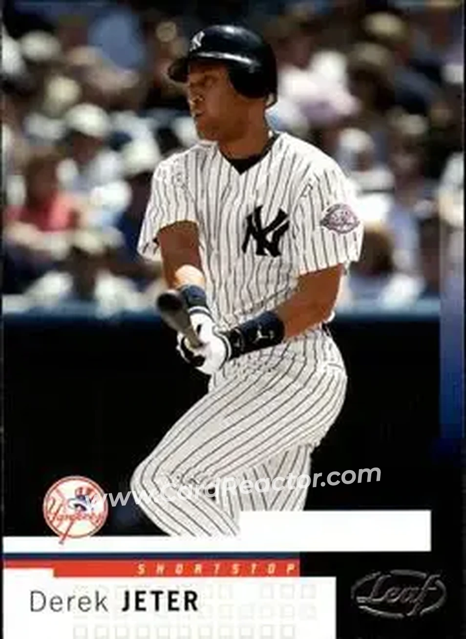 2004 Leaf #56 - Derek Jeter - New York Yankees - Front