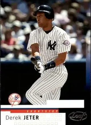 2004 Leaf #56 Derek Jeter