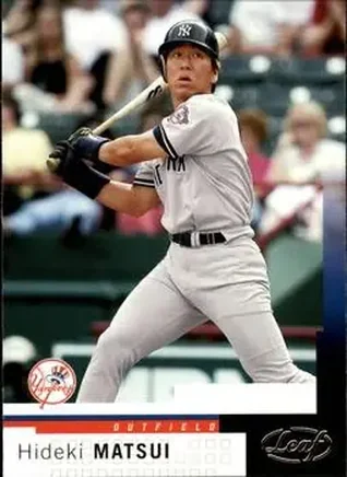 2004 Leaf #57 - Hideki Matsui - New York Yankees