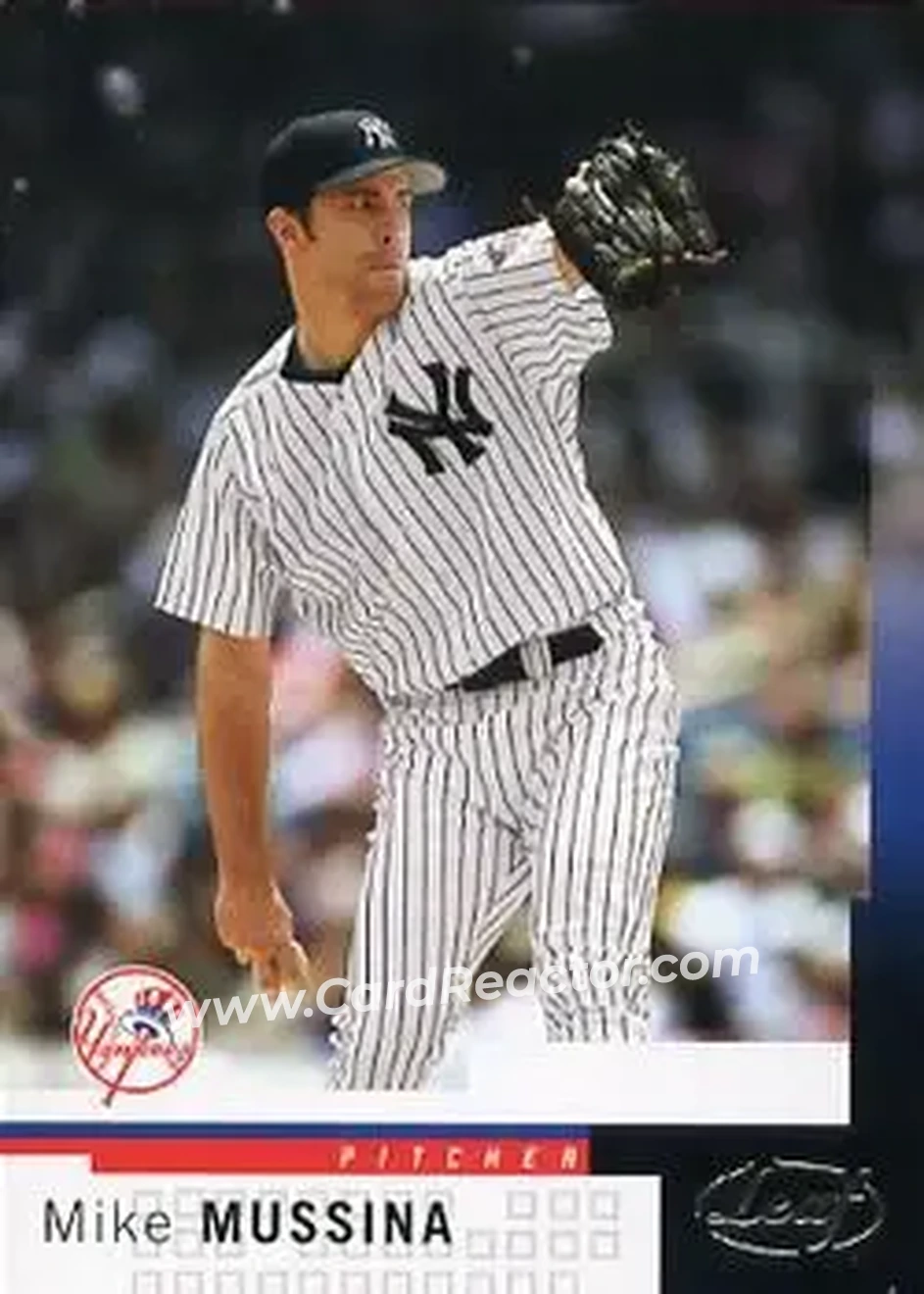 2004 Leaf #61 - Mike Mussina - New York Yankees - Front