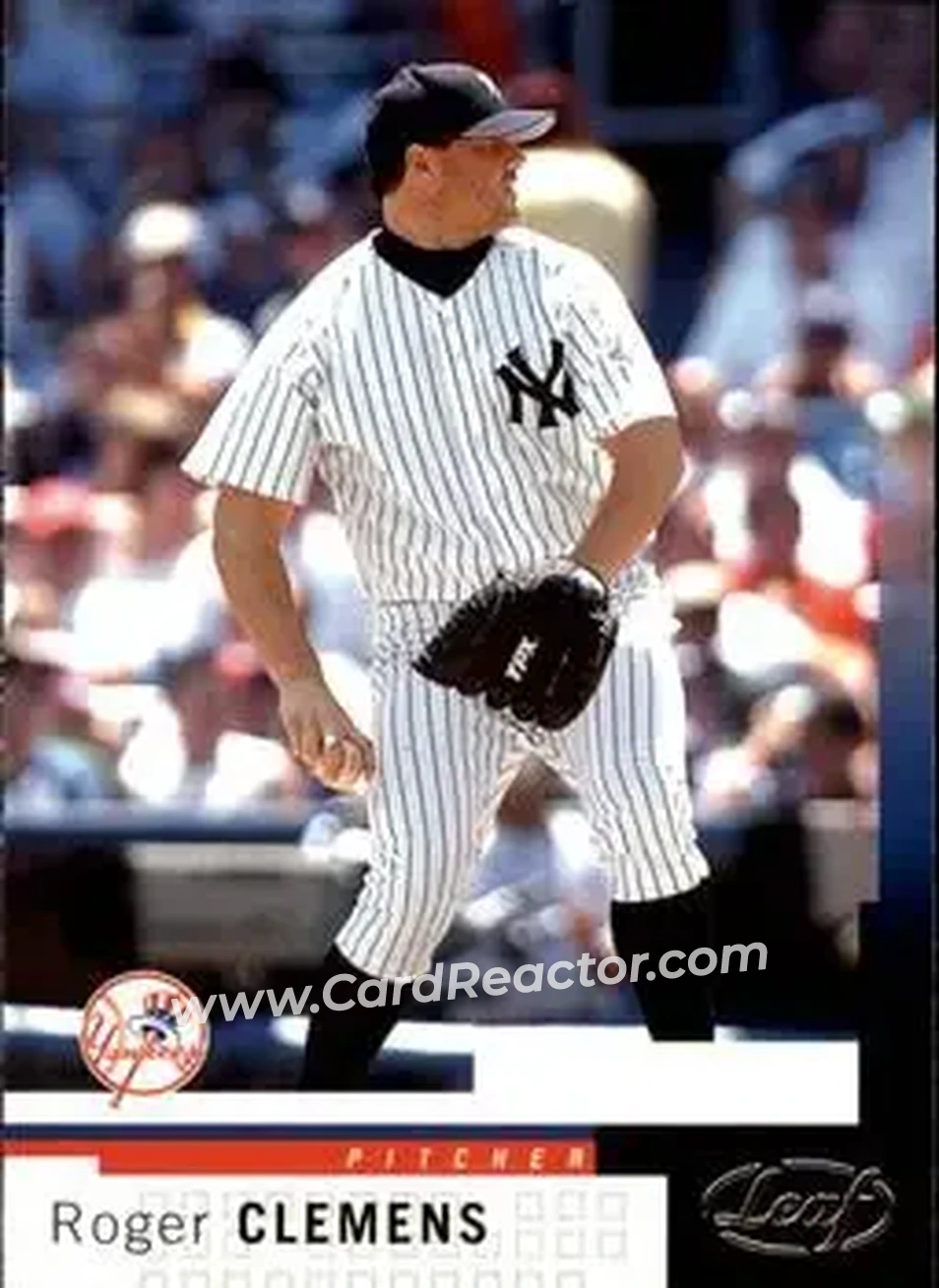 2004 Leaf #63 - Roger Clemens - New York Yankees - Front