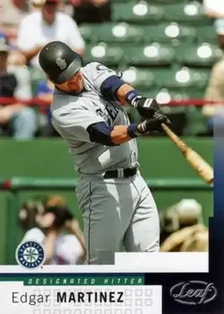 2004 Leaf #74 Edgar Martinez