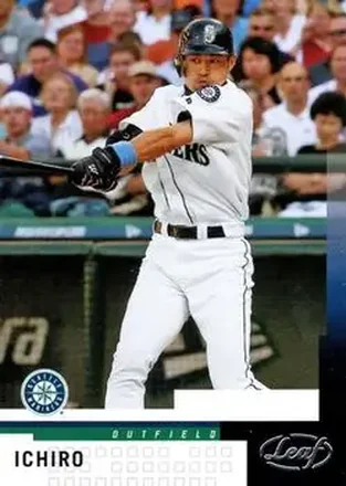 2004 Leaf #77 - Ichiro - Seattle Mariners