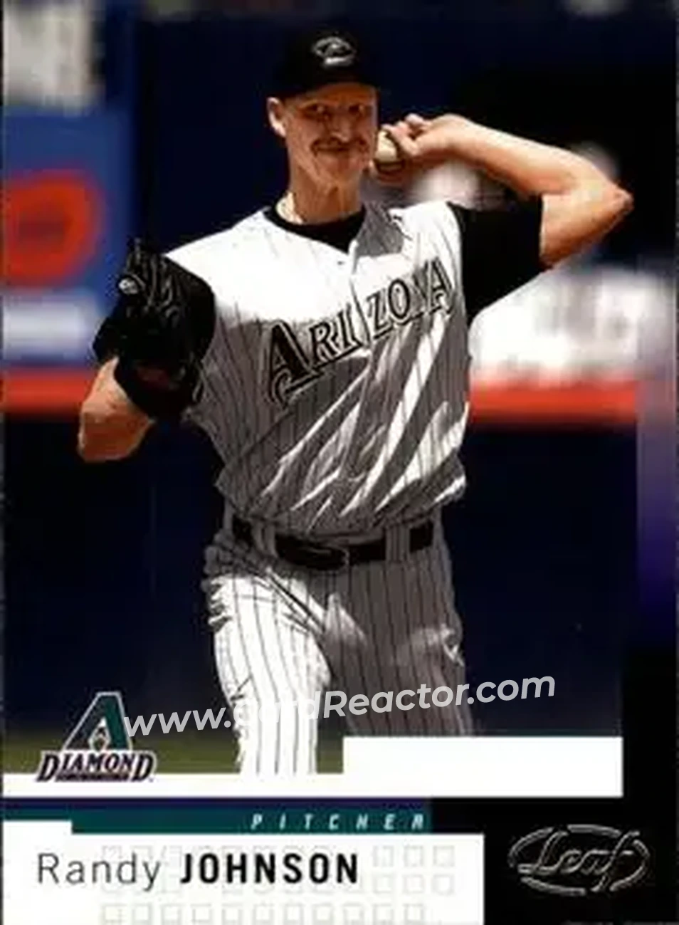 2004 Leaf #104 - Randy Johnson - Arizona Diamondbacks - Front