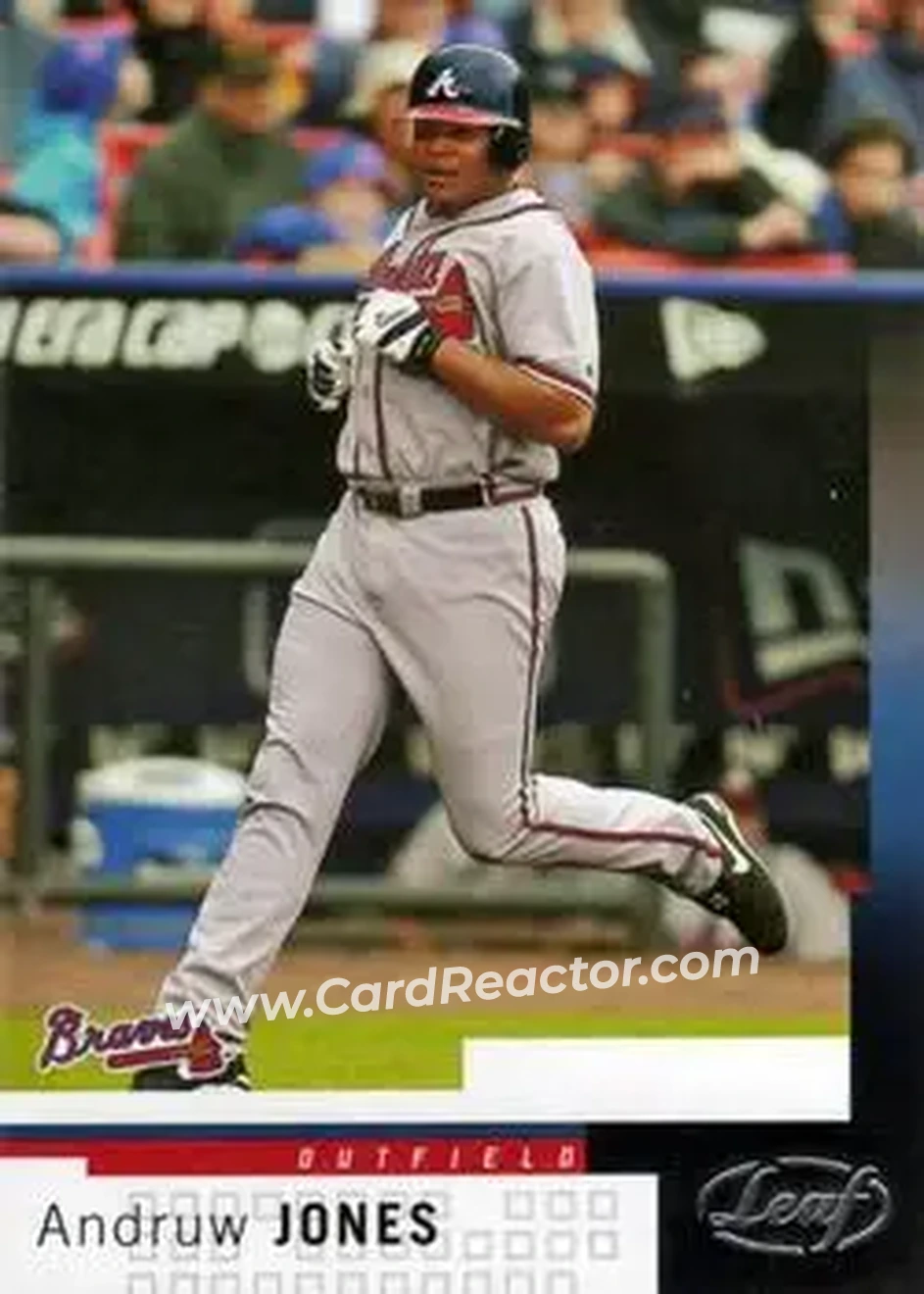2004 Leaf #106 - Andruw Jones - Atlanta Braves - Front