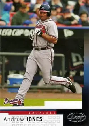 2004 Leaf #106 Andruw Jones