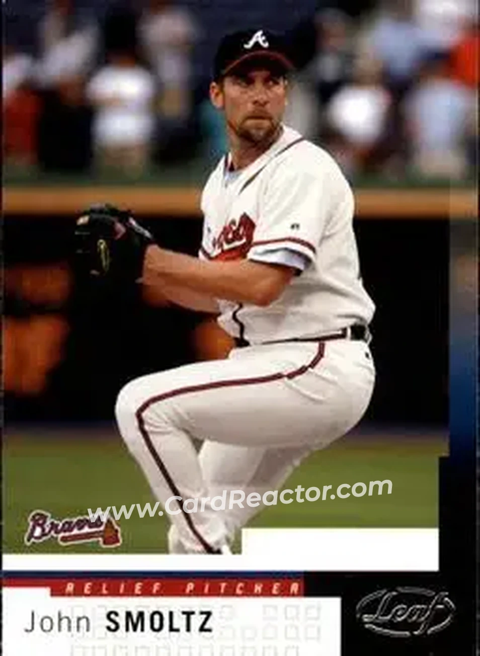 2004 Leaf #111 - John Smoltz - Atlanta Braves - Front