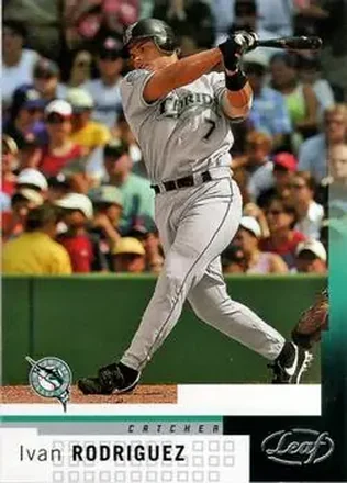 2004 Leaf #133 Ivan Rodriguez