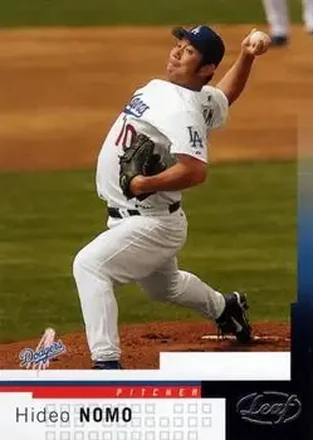 2004 Leaf #145 - Hideo Nomo - Los Angeles Dodgers