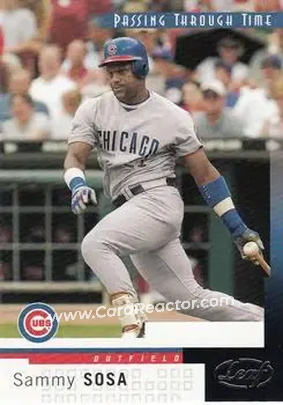 2004 Leaf #256 - Sammy Sosa - Chicago Cubs - Front