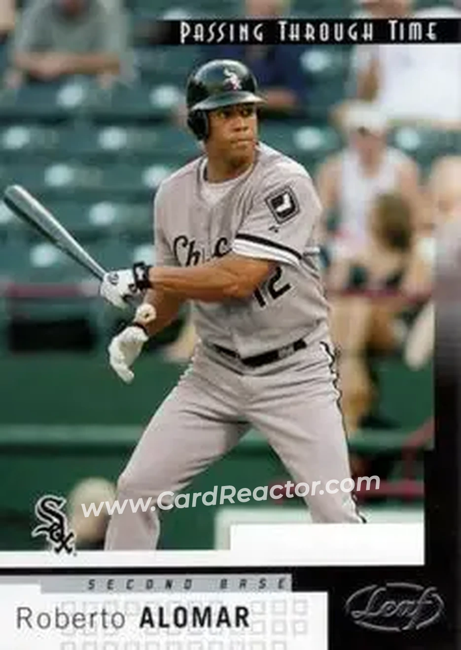 2004 Leaf #262 - Roberto Alomar - Chicago White Sox - Front