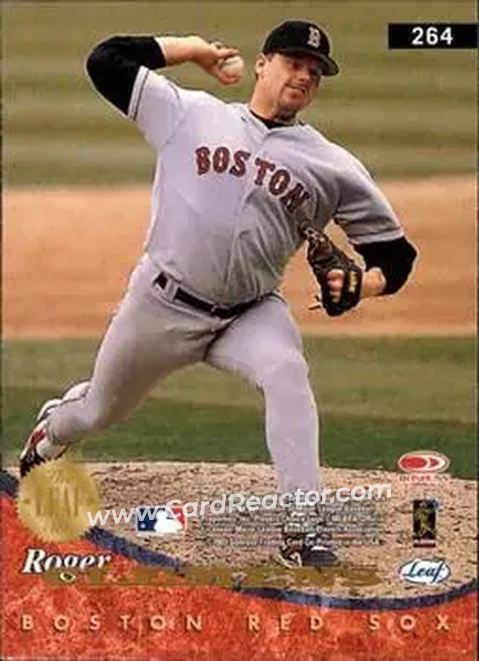 2004 Leaf #264 - Roger Clemens - Back