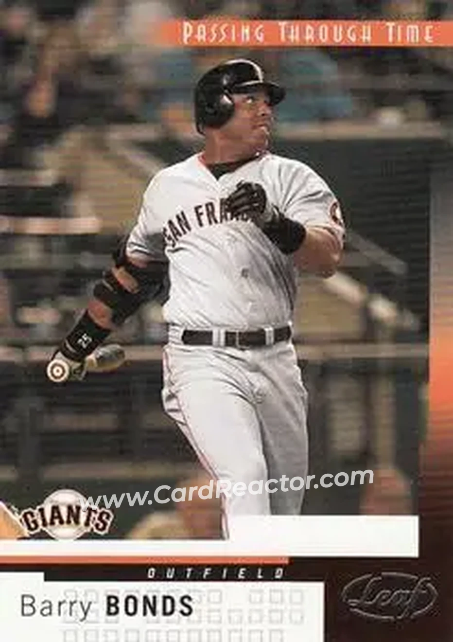 2004 Leaf #265 - Barry Bonds - San Francisco Giants - Front