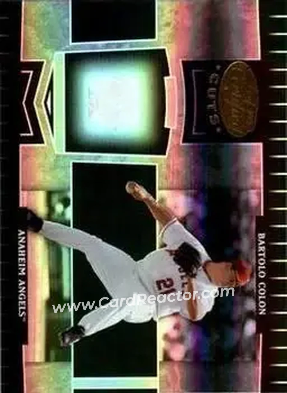 2004 Leaf Certified Cuts #4 - Bartolo Colon - Anaheim Angels - Front 2004 Leaf Certified Cuts #4 - Bartolo Colon - Anaheim Angels - Front