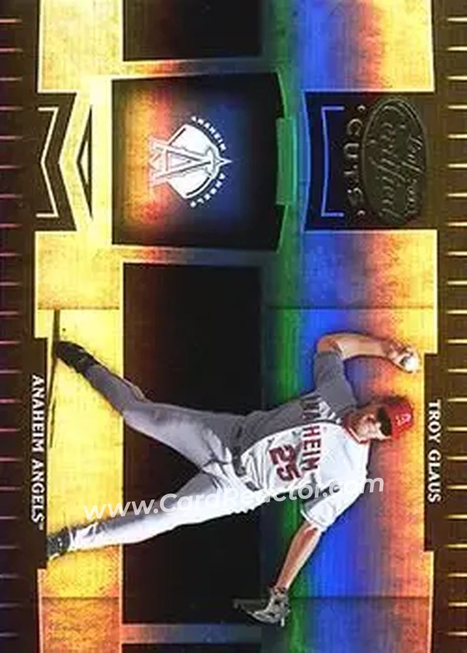 2004 Leaf Certified Cuts #5 - Troy Glaus - Anaheim Angels - Front