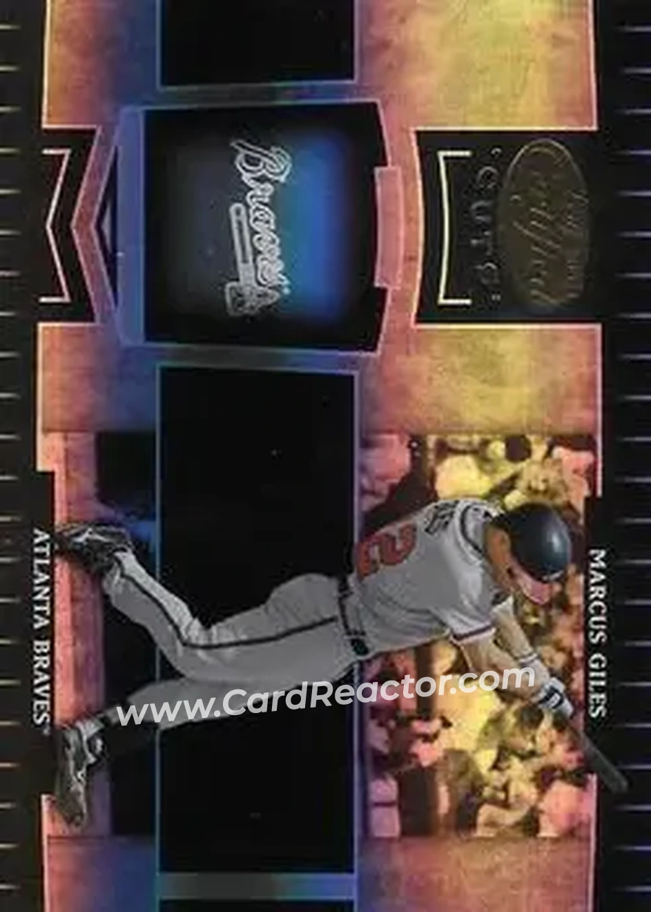 2004 Leaf Certified Cuts #17 - Marcus Giles - Atlanta Braves - Front