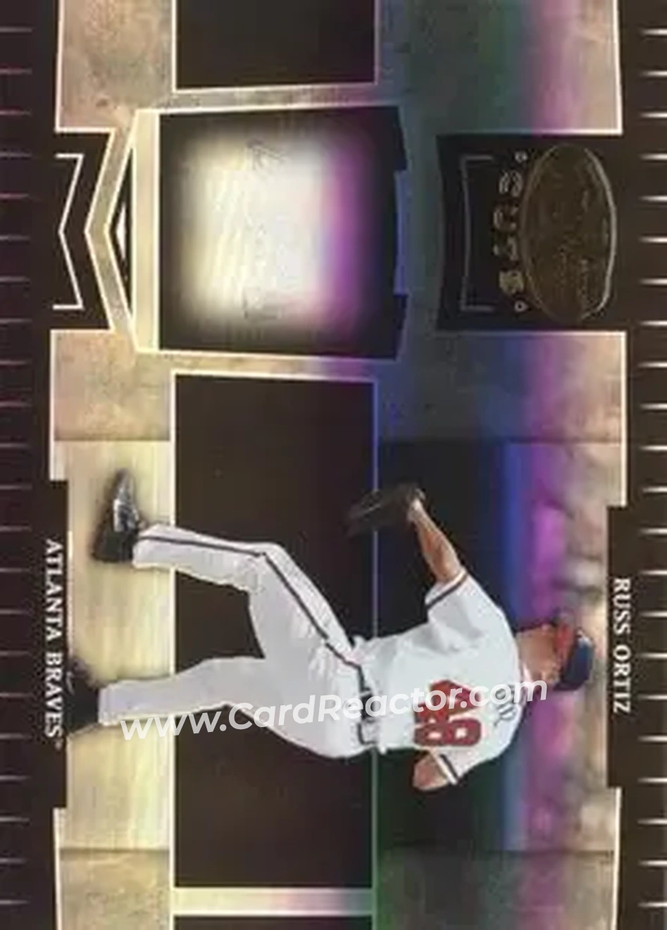2004 Leaf Certified Cuts #19 - Russ Ortiz - Atlanta Braves - Front