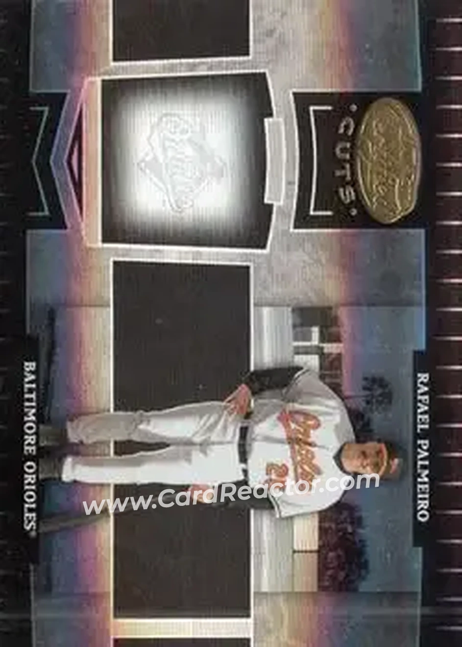 2004 Leaf Certified Cuts #20 - Rafael Palmeiro - Baltimore Orioles - Front