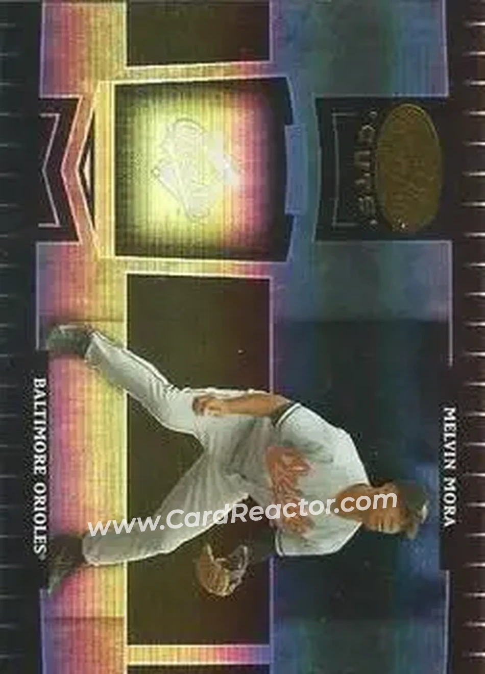 2004 Leaf Certified Cuts #21 - Melvin Mora - Baltimore Orioles - Front 2004 Leaf Certified Cuts #21 - Melvin Mora - Baltimore Orioles - Front