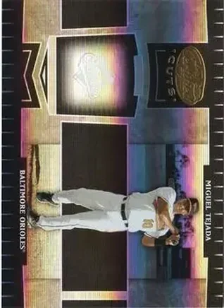 2004 Leaf Certified Cuts #28 - Miguel Tejada - Baltimore Orioles