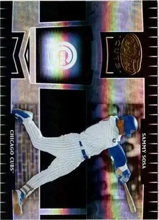 2004 Leaf Certified Cuts #42 - Sammy Sosa - Chicago Cubs