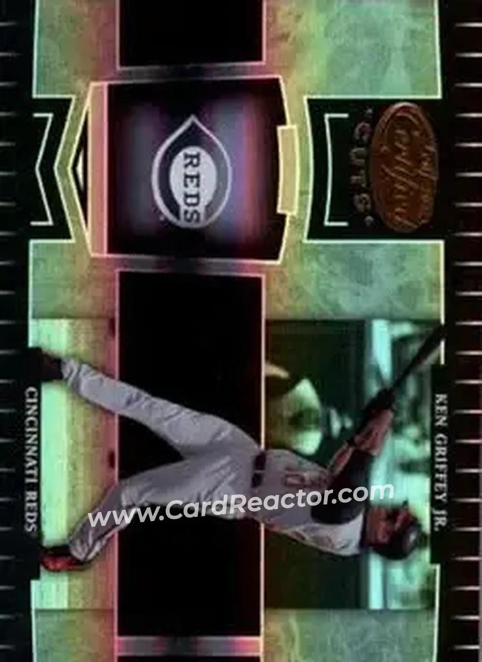 2004 Leaf Certified Cuts #64 - Ken Griffey Jr. - Cincinnati Reds - Front