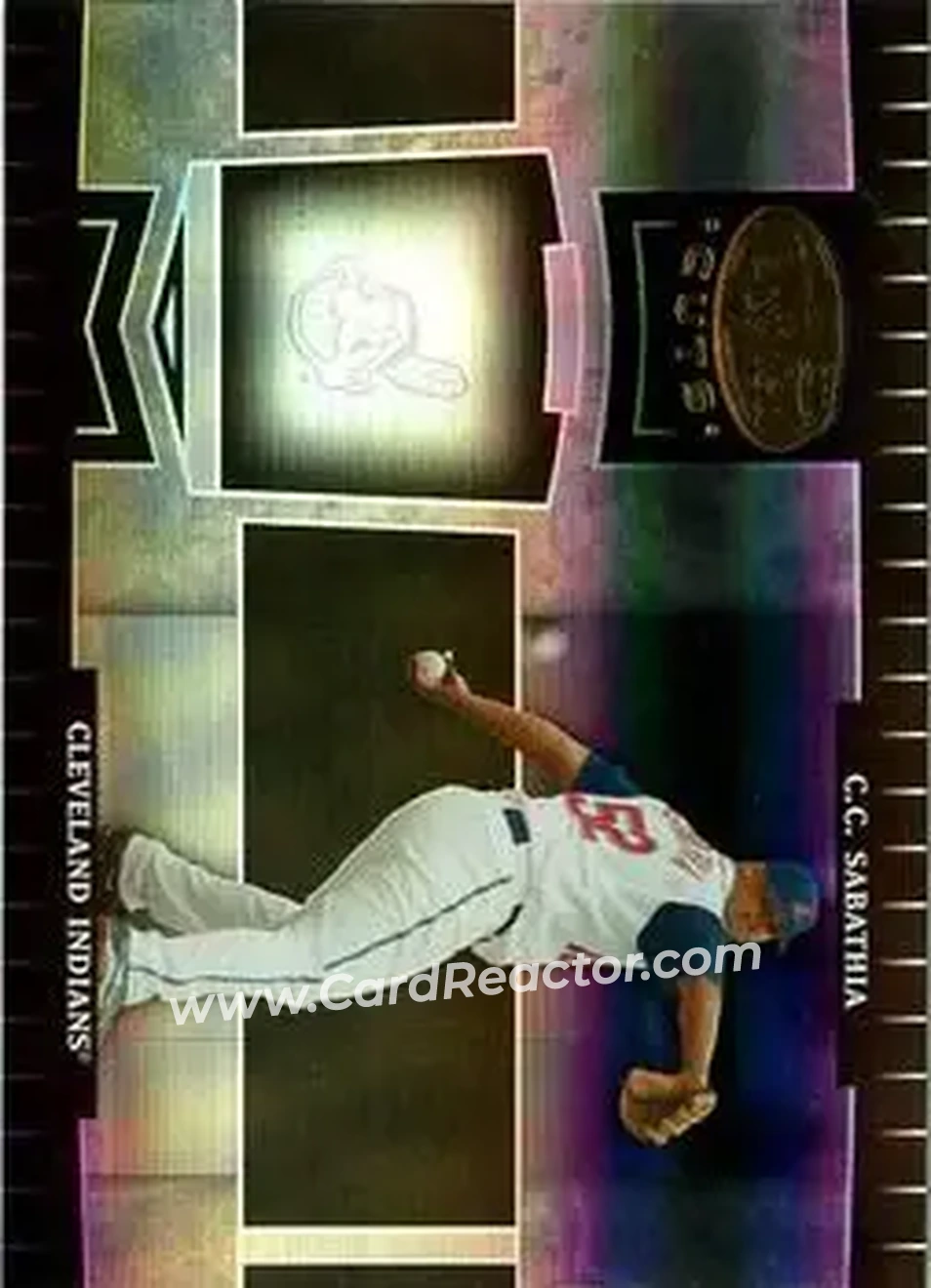 2004 Leaf Certified Cuts #68 - CC Sabathia - Cleveland Indians - Front
