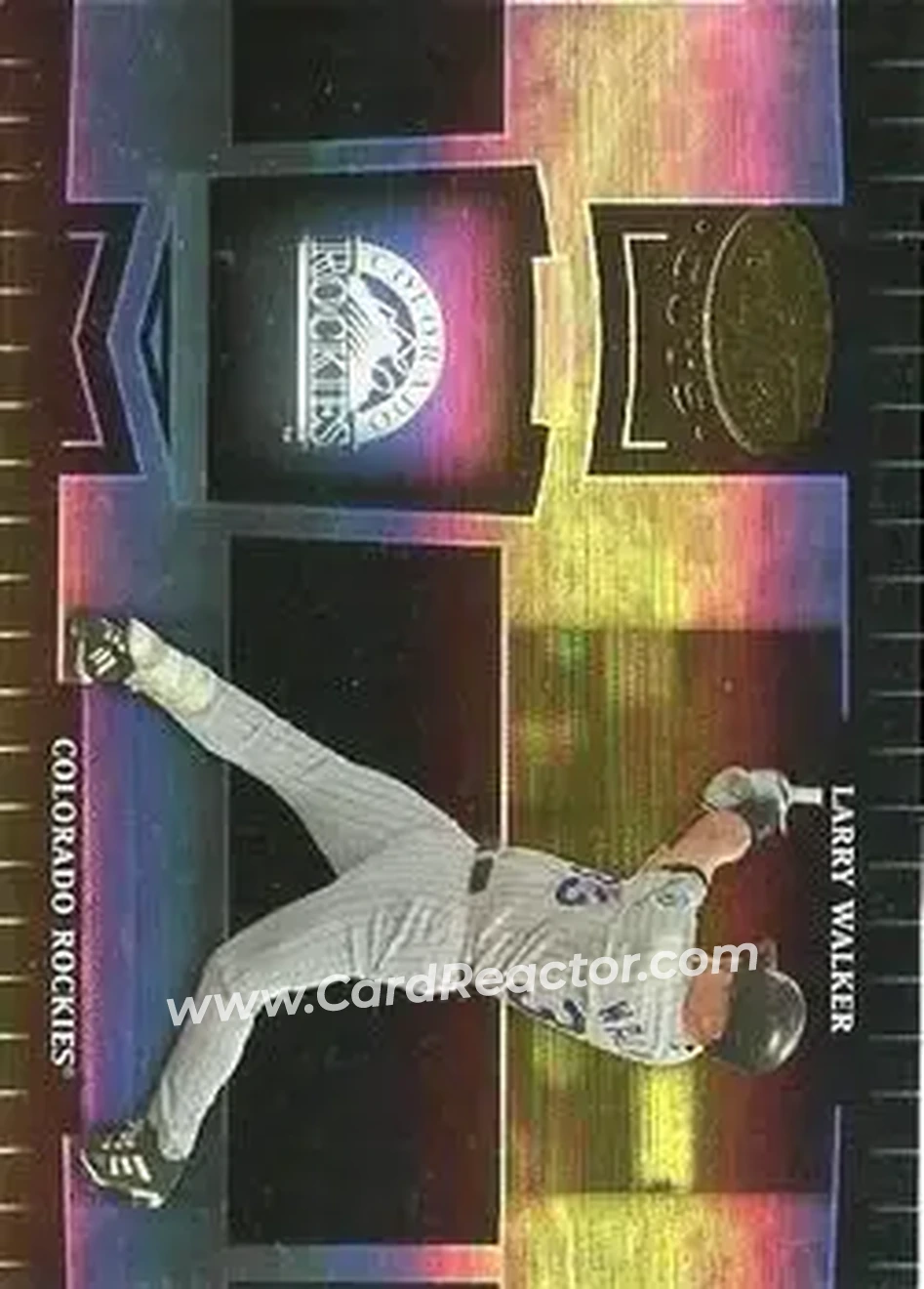 2004 Leaf Certified Cuts #74 - Larry Walker - Colorado Rockies - Front 2004 Leaf Certified Cuts #74 - Larry Walker - Colorado Rockies - Front