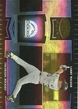 2004 Leaf Certified Cuts #74 - Larry Walker - Colorado Rockies