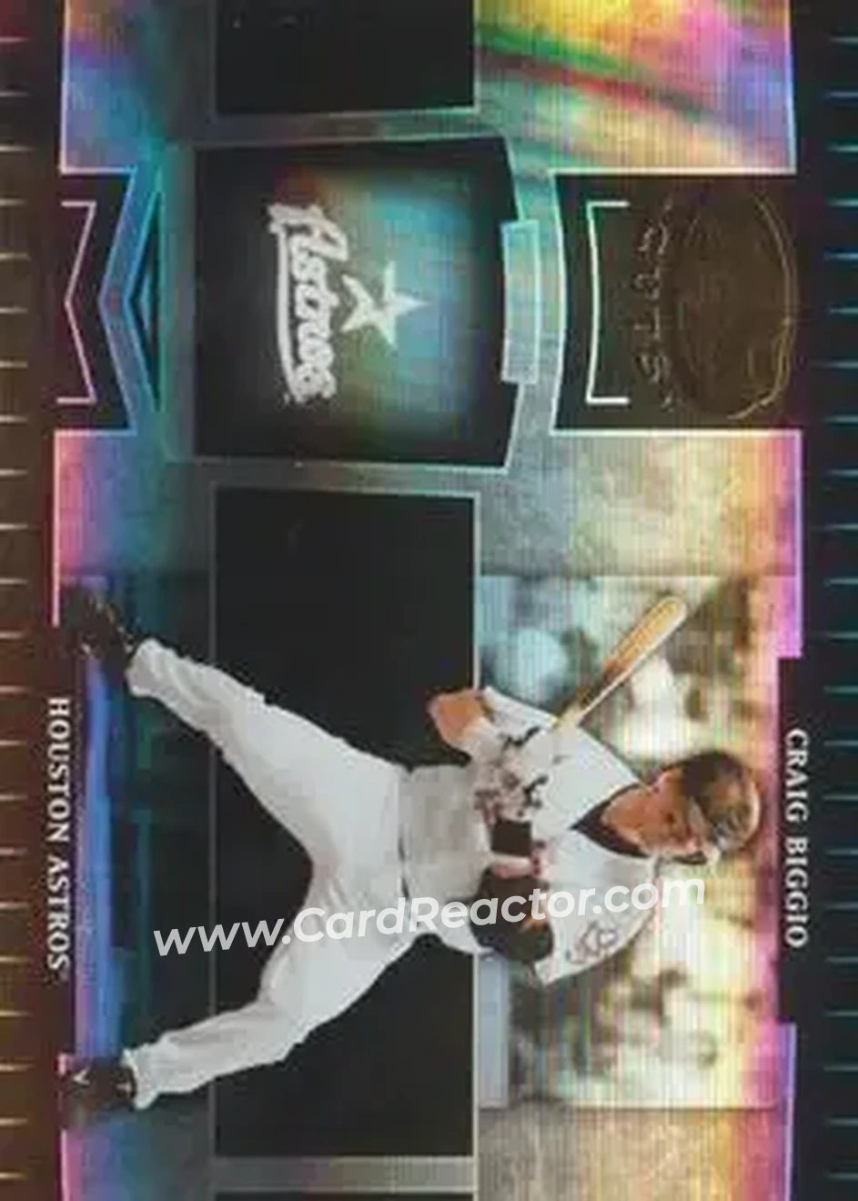 2004 Leaf Certified Cuts #90 - Craig Biggio - Houston Astros - Front