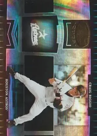 2004 Leaf Certified Cuts #90 - Craig Biggio - Houston Astros