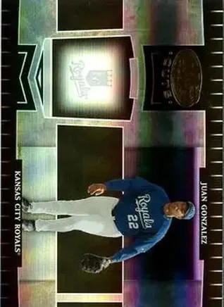 2004 Leaf Certified Cuts #99 - Juan Gonzalez - Kansas City Royals