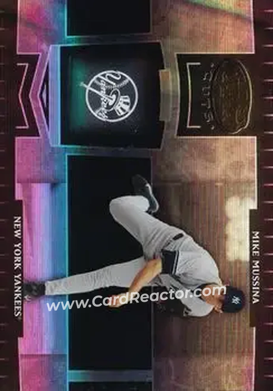 2004 Leaf Certified Cuts #130 - Mike Mussina - New York Yankees - Front