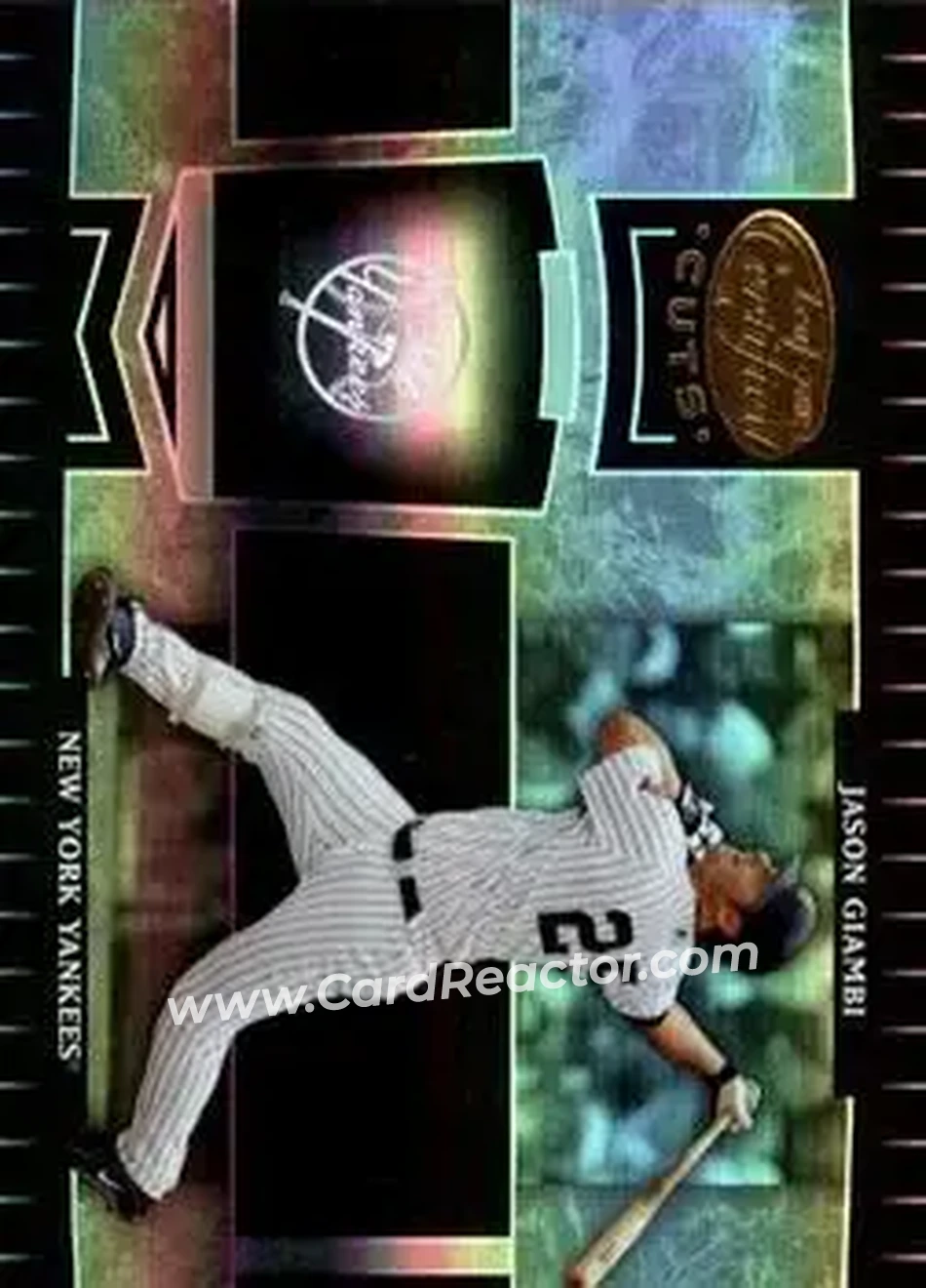 2004 Leaf Certified Cuts #135 - Jason Giambi - New York Yankees - Front