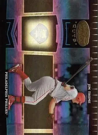 2004 Leaf Certified Cuts #150 - Jim Thome - Philadelphia Phillies