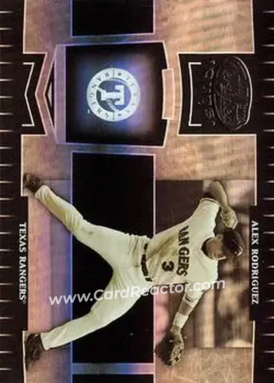 2004 Leaf Certified Cuts #202 - Alex Rodriguez - Texas Rangers - Front