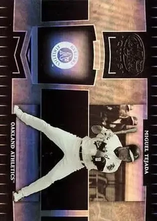 2004 Leaf Certified Cuts #204 - Miguel Tejada - Oakland Athletics