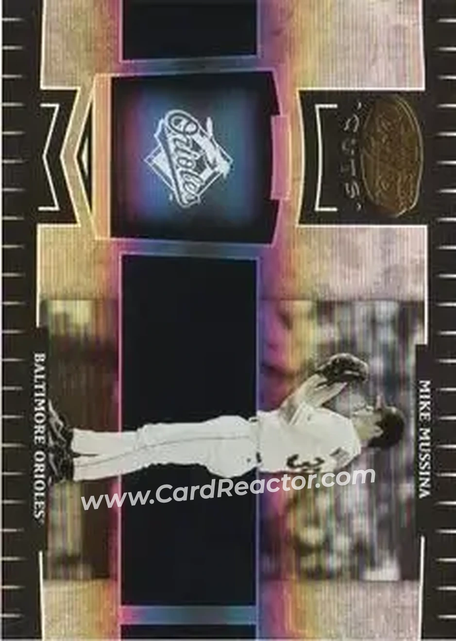 2004 Leaf Certified Cuts #211 - Mike Mussina - Baltimore Orioles - Front 2004 Leaf Certified Cuts #211 - Mike Mussina - Baltimore Orioles - Front