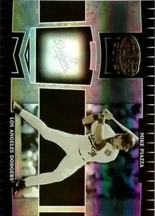 2004 Leaf Certified Cuts #212 - Mike Piazza - Los Angeles Dodgers