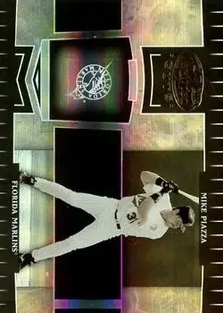 2004 Leaf Certified Cuts #221 - Mike Piazza - Florida Marlins