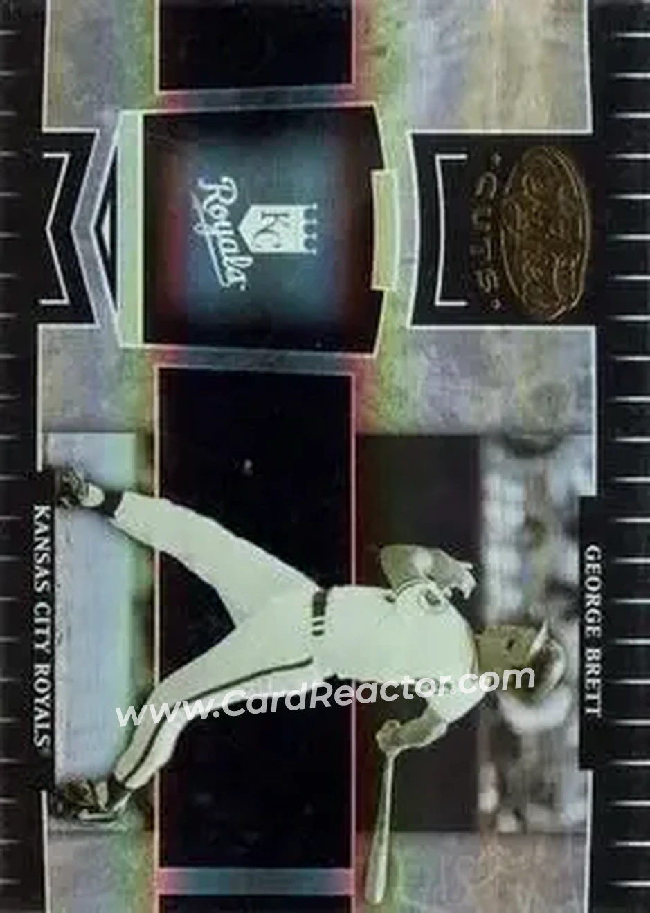 2004 Leaf Certified Cuts #231 - George Brett - Kansas City Royals - Front